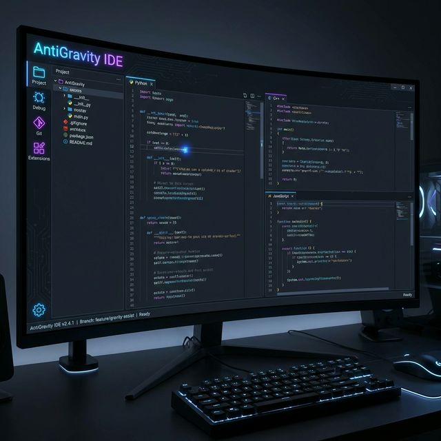 AntiGravity IDE IDE Interface
